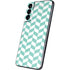 Blue White Chevron Galaxy S22 Plus Skin